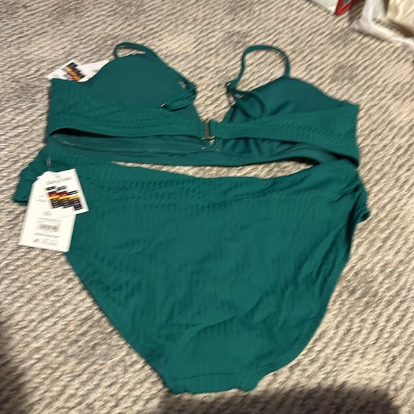 Teal Bikini Set - Picture 2 of 4